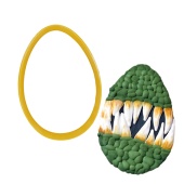 Вырубка пластиковая - Яйцо В93