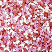 Сердечки красно-бело-розовые (мини), 0,75 кг