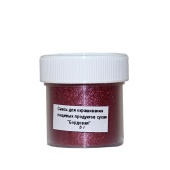 Сухой бордовый топ-декор