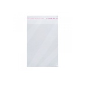 Пакет с липкой лентой (8,5х13см), 30мкм 100 штук