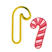 Вырубка пластиковая - Трость В91