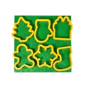 Набор пластиковых вырубок - Новогодний ПН06_2