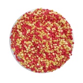 Посыпка_Конфети_красный_золото