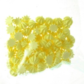 мини-безе жёлтые