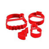 Набор вырубок для печенья - Праздник 4 ш Набор вырубок для печенья - Праздник 4 ш