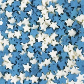 звезды бело голубые