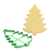 Форма-вырубка для торта - Елка (25 см)