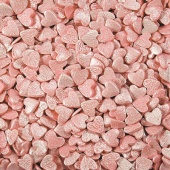 Сердца розовые перламутровые (0,75 кг)
