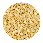 Посыпки - Звезды желтые перламутровые