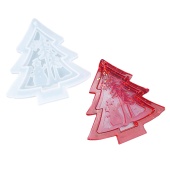 силиконовая форма снеговик с подарком