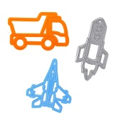 Набор пластиковых вырубок - Летнее путешествие  НВ002