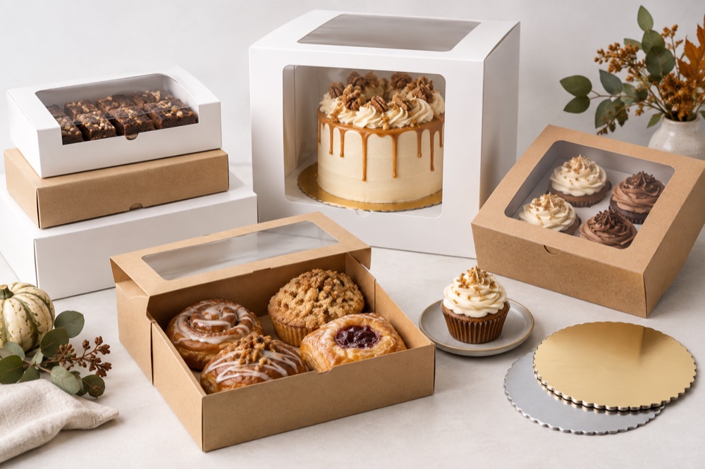 Упаковка для тортов, капкейков и десертных наборов
