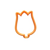 Вырубка пластиковая - Тюльпан В96