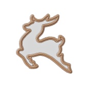 Вырубка пластиковая - Олень