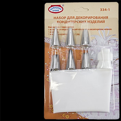 Набор наконечников на кондитерские мешки малый, 6 шт от магазина Crumble-shop.ru картинка Набор наконечников на кондитерские мешки малый, 6 шт от магазина Crumble-shop.ru