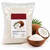 Premium Coconut Flakes Product Display