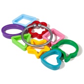 Набор пластиковых вырубок Геометрические фигуры