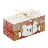 Коробка на 2 капа мишка