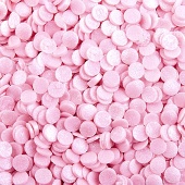 конфетти розовое перламутровое