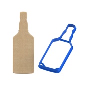 вырубка Бутылка (25 см)