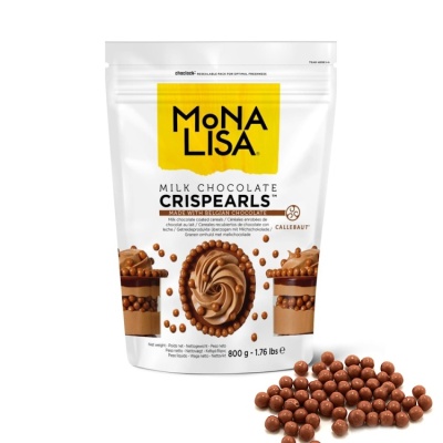 картинка Шоколадные жемчужины Mona Lisa с хруст. слоем - Молочные, 50 гр. от магазина Crumble-shop.ru