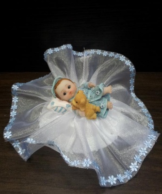 Фигурка новорожденного, голубая (26157*С/p) от магазина Crumble-shop.ru картинка Фигурка новорожденного, голубая (26157*С/p) от магазина Crumble-shop.ru