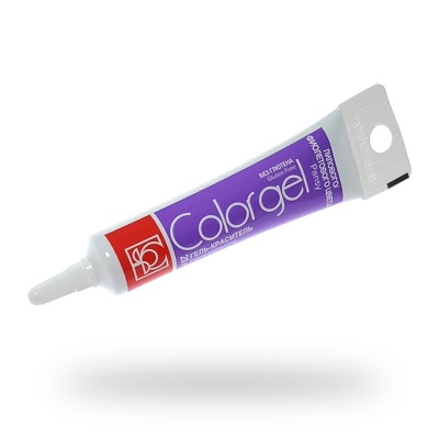 картинка Краситель "Colorgel" гелевый - Фиолетовый  (22334/p) (20 гр) от магазина Crumble-shop.ru