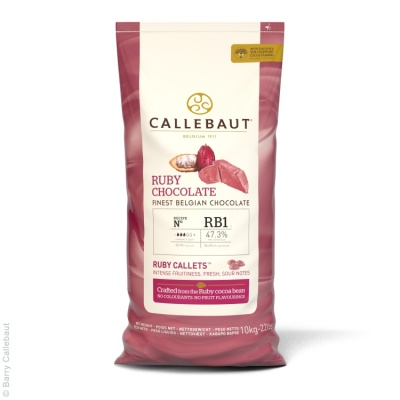 картинка Шоколад Callebaut - Ruby 47.3% (10 кг) (CHR-R35RB1-554) от магазина Crumble-shop.ru