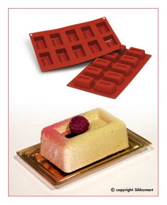 картинка Форма для выпечки SiliconFlex - "Слиток средний" (SF 091) от магазина Crumble-shop.ru