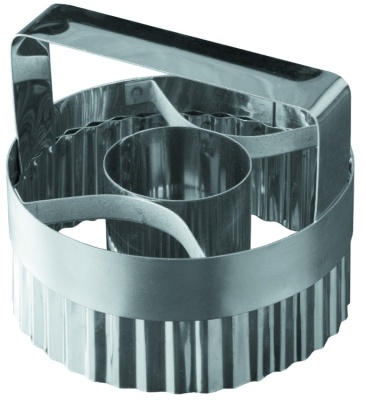 картинка Высечка для песочного кольца с ручкой (d120xh50мм) от магазина Crumble-shop.ru