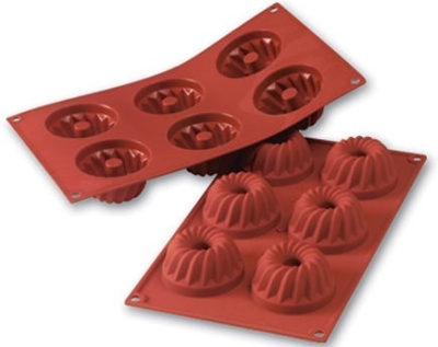 картинка Форма для выпечки - "Кексы d70h40" (SA0058) от магазина Crumble-shop.ru