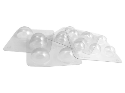 картинка Набор форм для шоколада Martellato - "Полусфера Микс 1" от магазина Crumble-shop.ru