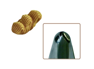 Наконечник - "Волнистая дуга", 19мм. (BX 8019/p) от магазина Crumble-shop.ru картинка Наконечник - "Волнистая дуга", 19мм. (BX 8019/p) от магазина Crumble-shop.ru