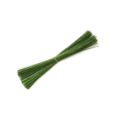 картинка Стебельки зеленые 0,4 мм № 28 (50 шт) от магазина Crumble-shop.ru