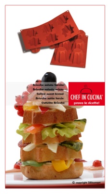 картинка Форма для выпечки SiliconFlex - "Пандорино" (SF 100) от магазина Crumble-shop.ru