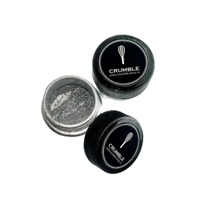картинка Блеск для декора - "Серебро" (плотный), 5 гр от магазина Crumble-shop.ru