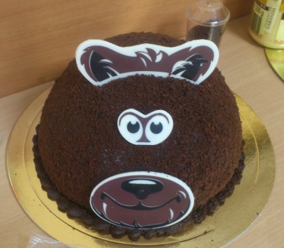 картинка Силиконовый коврик - "Мишка" (SILICOPAT 7R_Мишка) от магазина Crumble-shop.ru