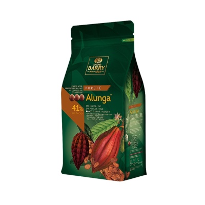 картинка Шоколад Cacao Barry "Alunga" - молочный шоколад, (уп 1 кг) от магазина Crumble-shop.ru