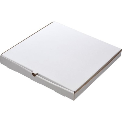 картинка Коробка для пиццы и пирога 34*34*4 см, белая 50 шт от магазина Crumble-shop.ru