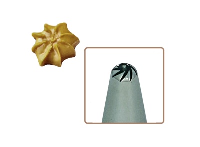 Наконечник - "Звезда", 13мм. (BX 2013/p) от магазина Crumble-shop.ru картинка Наконечник - "Звезда", 13мм. (BX 2013/p) от магазина Crumble-shop.ru