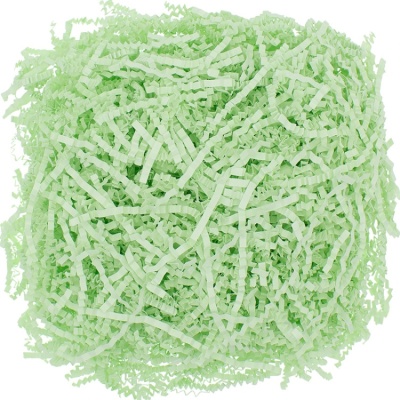 картинка Бумажный наполнитель - Светло-зеленый (уп. 100 гр) от магазина Crumble-shop.ru
