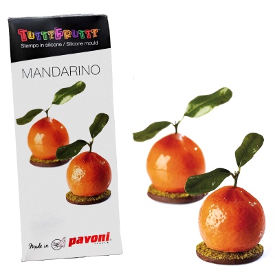 картинка Форма силиконовая павофлекс Pavoni - "Мандарин" от магазина Crumble-shop.ru