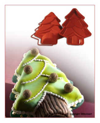 картинка Форма для выпечки UniFlex - "Елка" (SFT 203) от магазина Crumble-shop.ru