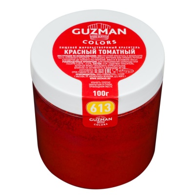 картинка Краситель "Guzman" 100 гр, жирорастворимый - Красный томатный от магазина Crumble-shop.ru