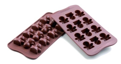 картинка Форма силиконовая для конфет Silikomart - "Настроение" (SCG 15) от магазина Crumble-shop.ru