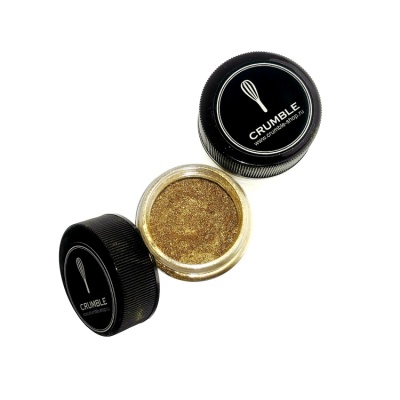 картинка Блеск для декора - "Светлое золото" (плотный) 5 гр от магазина Crumble-shop.ru