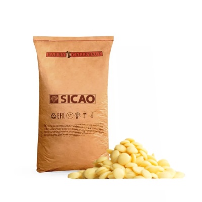 картинка Шоколад Sicao - Белый, 20 кг от магазина Crumble-shop.ru
