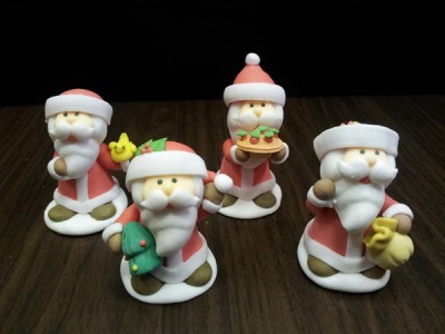 картинка Сахарная фигурка - "Дед Мороз" (14945/p) от магазина Crumble-shop.ru