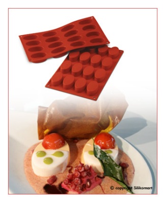 картинка Форма для выпечки SiliconFlex - "Овал малый" (SF 017) от магазина Crumble-shop.ru