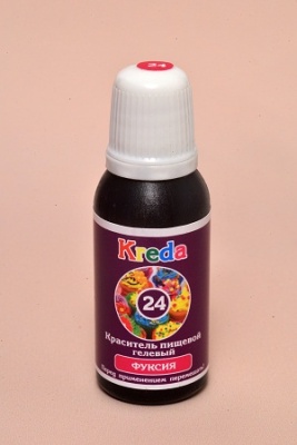 картинка Краситель "Kreda" гелевый - Фуксия, (25 гр) от магазина Crumble-shop.ru